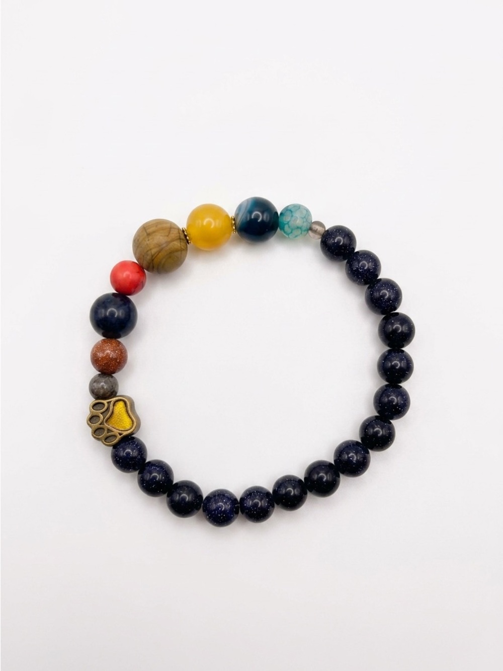 🪐 Furever Planet Beaded Bracelet